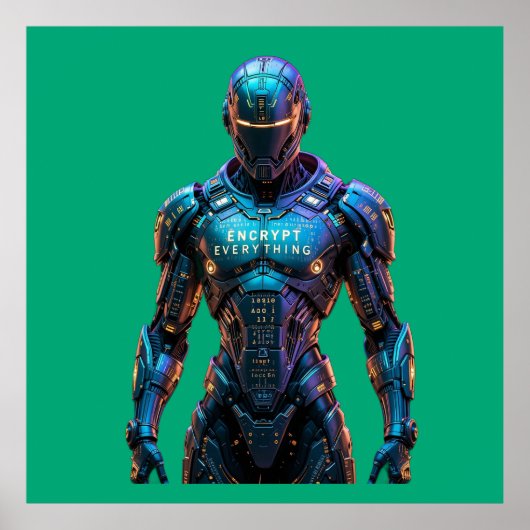 Poster Guardian Encrypt Everything (Devant)