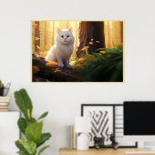 Poster Guardians of the Forest Felines (Bureau à domicile)