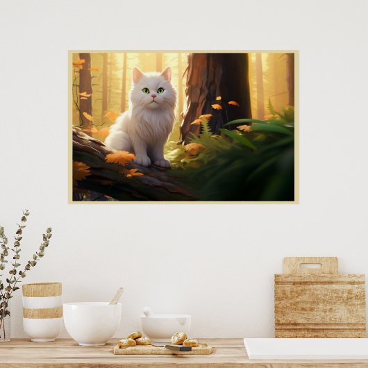 Poster Guardians of the Forest Felines (Cuisine)
