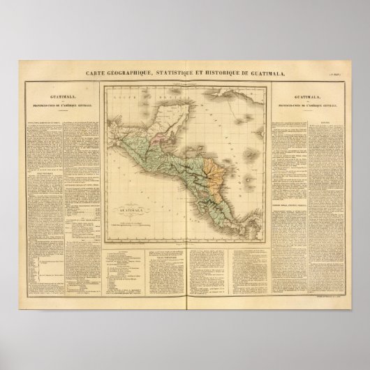 Poster Guatemala (Devant)