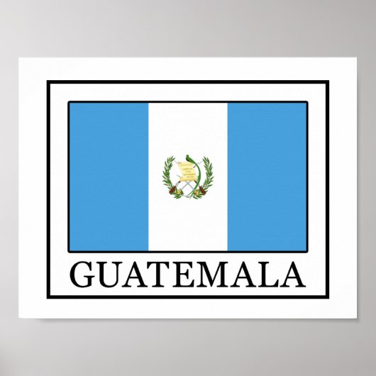 Poster Guatemala (Devant)