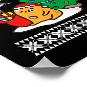 Poster Gudetama laide pull de Noël Teater (Coin)