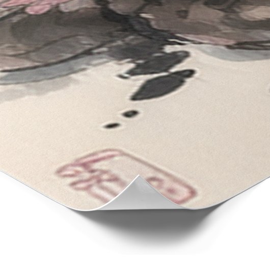 Poster Gueixa - Arte Tradicional Chinesa (Coin)