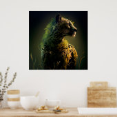 Poster Guépard (Cuisine)