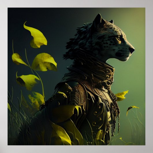 Poster Guépard (Devant)