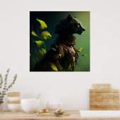 Poster Guépard (Cuisine)