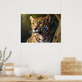 Poster Guépard rapide et gracieux – L'animal terrestre le (Cuisine)