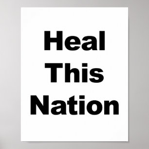Poster Guérir cette nation