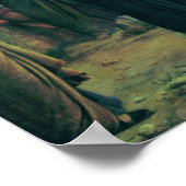 Poster Guérir l'aveugle par Carl Bloch (Coin)