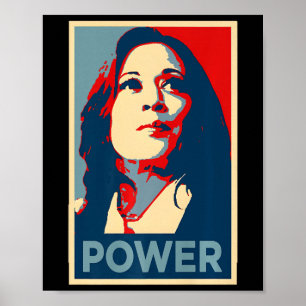 Poster Guérir le pouvoir Kamala Harris a donné les moyens