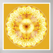 Poster Guérir Mandala 1 (Devant)