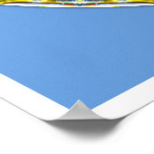 Poster Guérir Mandala 8 (Coin)