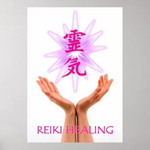 Poster Guérison de Reiki