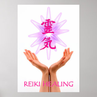 Poster Guérison du Reiki
