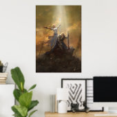 Poster Guérisseur et chevalier syndiqués (Bureau à domicile)