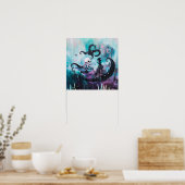 Poster Guérisseur Octopus Witchy Goth AI Art Matte Value (Cuisine)