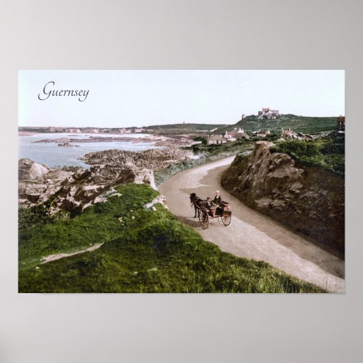 Poster Guernesey au XIXe siècle (Devant)