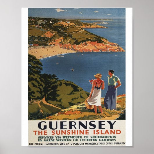 POSTER GUERNSEY (Devant)
