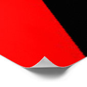 Poster guerre de classe pas guerre de race (Coin)