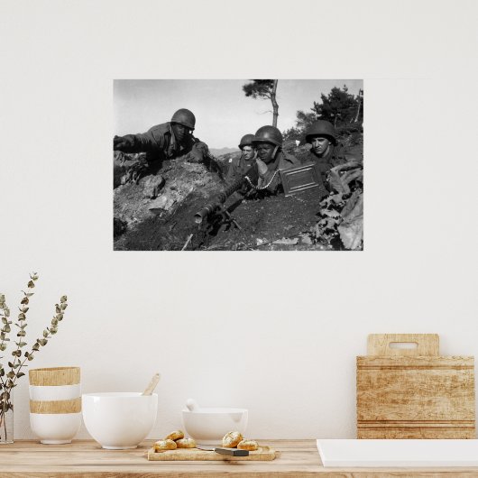 Poster Guerre de Corée (Cuisine)