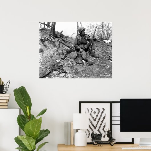 Poster Guerre de Corée (Bureau à domicile)