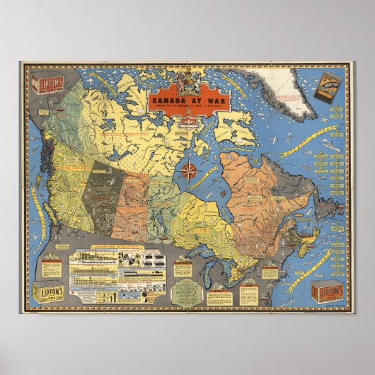 Poster Guerre du Canada (Devant)