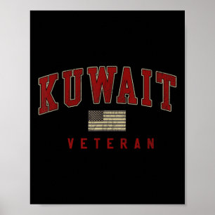 Poster Guerre du Koweït - Service militaire des chemises