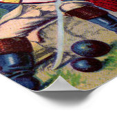 Poster Guerre révolutionnaire drapeau de garçon patriotiq (Coin)