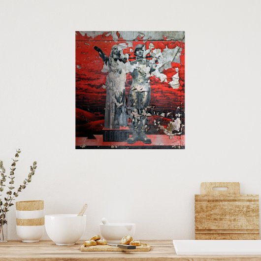 Poster Guerre soviétique (Cuisine)