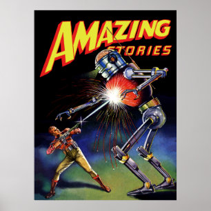 Poster guerres de robot