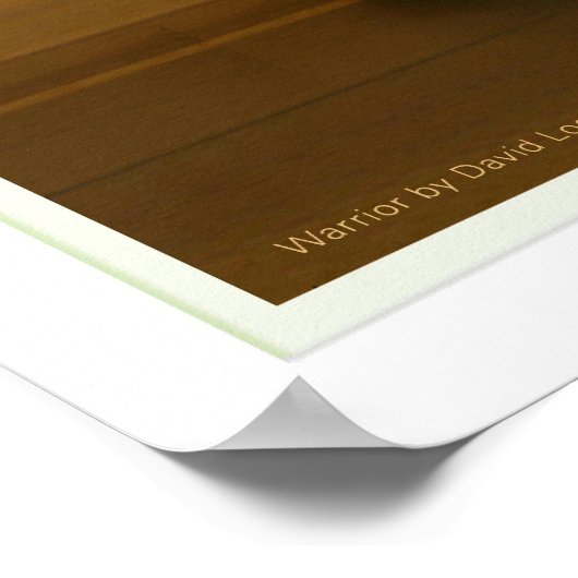 Poster Guerrier (Coin)