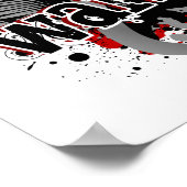 Poster Guerrier 16 Cancer du cerveau (Coin)