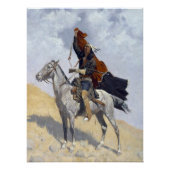 Poster Guerrier amérindien Apache (Devant)