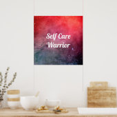 Poster Guerrier auto-soignant (Cuisine)
