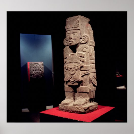 Poster Guerrier, de la culture Toltèque (Devant)