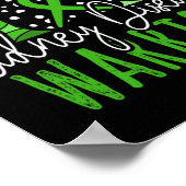 Poster Guerrier de la maladie du rein (Coin)