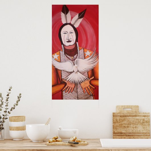 Poster Guerrier de la paix (Cuisine)