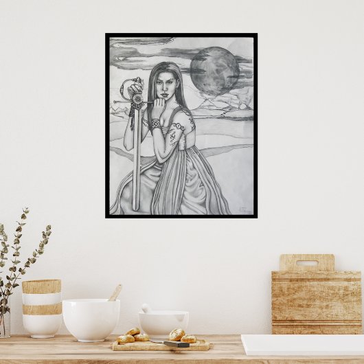 Poster Guerrier de l'Apocalypse (Cuisine)