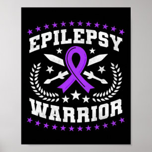 Poster Guerrier de l'épilepsie