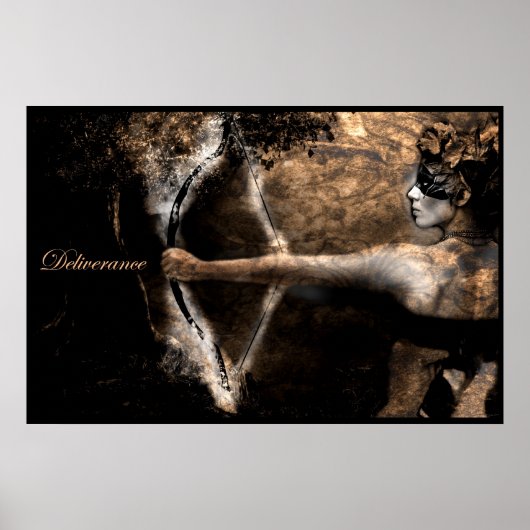 Poster Guerrier de prière (Devant)