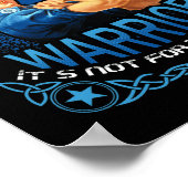 Poster Guerrier de remplacement du genou Chirurgie du gen (Coin)