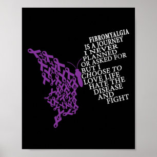Poster Guerrier de sensibilisation à la fibromyalgie Sout