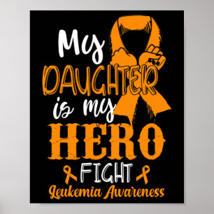Poster Guerrier de sensibilisation à la leucémie Tee Wear