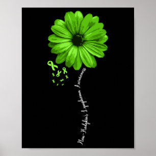 Poster Guerrier de sensibilisation au lymphome de non-hod