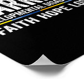 Poster Guerrier de sensibilisation aux déficiences du dév (Coin)