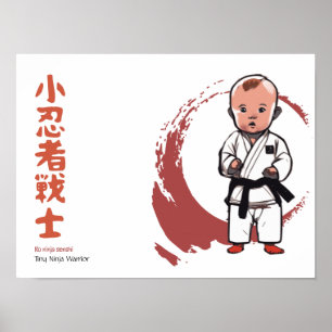 Poster Guerrier de Tiny Ninja