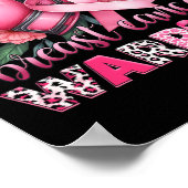 Poster Guerrier du cancer du sein Conscience du cancer du (Coin)