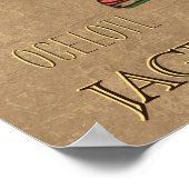 Poster Guerrier Jaguar (Coin)