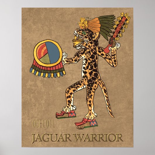 Poster Guerrier Jaguar (Devant)