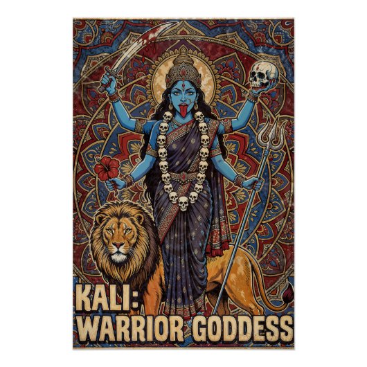 Poster Guerrier Kali (Devant)